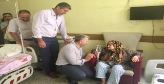 Canbey Burhaniyede Hastaları Ziyaret Etti