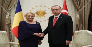 Cumhurbaşkanı Erdoğan, Romanya Başbakanı Dancilayı Kabul Etti