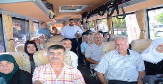 Darendede İlk Hac Kafilesi Yola Çıktı