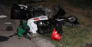 Hatayda Elektrikli Bisiklet İle Otomobil Çarpıştı: 1 Yaralı