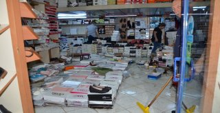 Fatsada İş Yerlerini Su Bastı