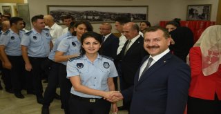 Başkan Yılmaz Personelleriyle Bayramlaştı