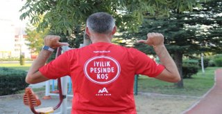 İyilik İçin Koşan Esnaf, 450 Kilometreyi Geride Bıraktı