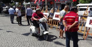 Edremitte İhanın 15 Temmuz Fotoğraf Sergisi Açıldı
