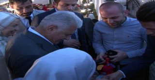 Tbmm Başkanı Yıldırımdan Mert Bebeğe Altın