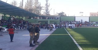 Tsknın Terörden Temizlediği El Babda Futbol Sevinci