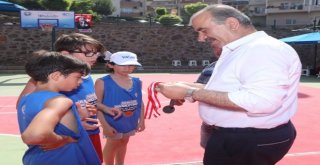 Mudanyada Sokak Basketbolu Heyecanı.