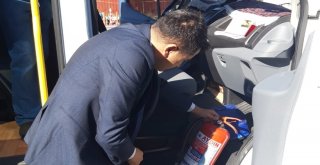 Servis Araçları Denetlendi