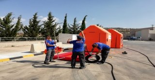 Afaddan Sınırda Kimyasal Saldırıya Karşı Önlem