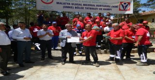 Malatyada Nefes Kesen Tatbikat