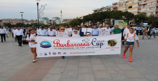 Çanakkalede Uluslararası Barbarossa  Cup Yelken Yarışları İçin Kortej