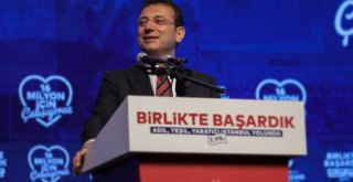 BAŞKAN İMAMOĞLU: NE YAPTIKSA; SİZLERİN İRADESİ DOĞRULTUSUNDA VE SİZLERLE BİRLİKTE YAPTIK