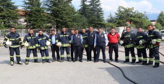 Boluda 2 Aracın Alev Alev Yandığı Tatbikat Gerçeğini Aratmadı