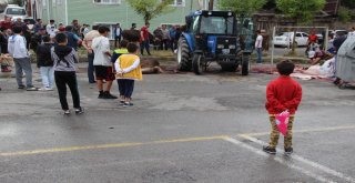 Kurbanlarını  Keserken Zor Anlar Yaşadılar