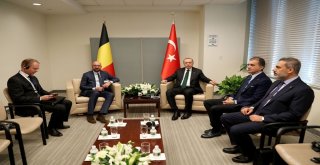 Cumhurbaşkanı Erdoğan, Belçika Başbakanı Charles Micheli Kabul Etti
