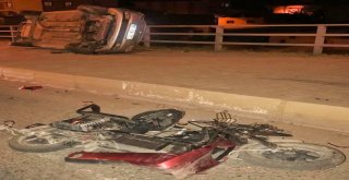 Kelkitte Otomobille Motosiklet Çarpıştı: 1 Ölü, 1 Yaralı