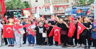 Çanakkalede 15 Temmuz Milli Birlik Yürüyüşü