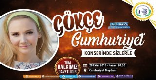 Cumhuriyet Bayramında Gökçe Bozüyüklü Hayranları İle Buluşuyor