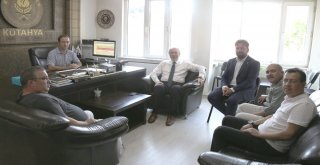 Başkan Saraçoğlundan Eğitim-Bir-Sen Şubesine Ziyaret