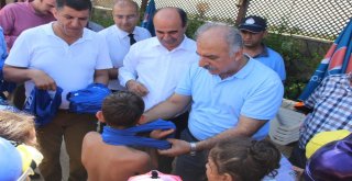 Samandağda 800 Çocuğa Yüzme Kursu