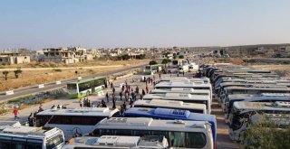Kuneytradan İlk Mülteci Kafilesi İdlibe Geldi