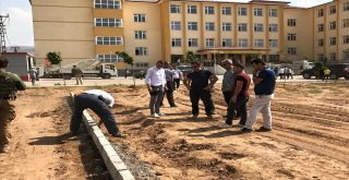 Kaymakam Alibeyoğlu Belediye Çalışmalarını Yerinde İnceledi