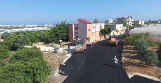 Erdemli Belediyesinden Koyuncu Mahallesine Sıcak Asfalt
