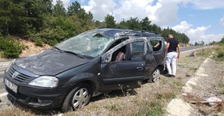 Şoka Giren Sürücü, Kaza Yaptığı Otomobiline Binip Gitmek İstedi