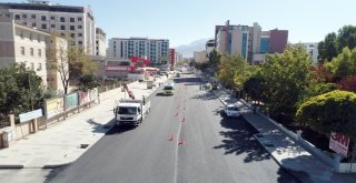 İskele Caddesi Asfaltlandı