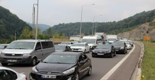 Bolu Dağında Trafik Durma Noktasına Geldi