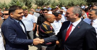Adalet Bakanı Abdulahamit Gül Nizipte