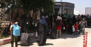 Bayramı Ülkelerinde Geçiren Suriyelilerin Dönüşü Başladı