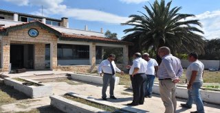 Başkan Saka Çalışmaları Sahada Takip Ediyor