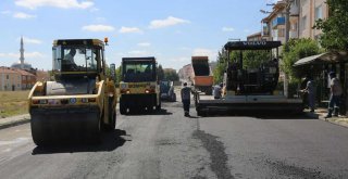 ALINCA CADDESİ’NDE ASFALT ÇALIŞMASI GERÇEKLEŞTİRİLDİ