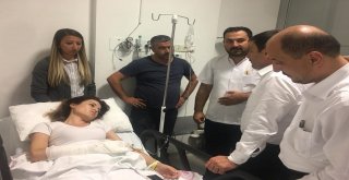 İçişleri Bakanı Soylu Hastanede Yaralıları Ziyaret Etti