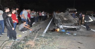 Takla Atan Araçtan Burnu Bile Kanamadan Çıktı