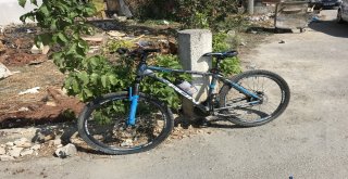 Tıra Çarpan Bisiklet Sürücüsü Yaralandı