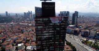 Cumhurbaşkanı Erdoğanın Posteri, Trump Towersda