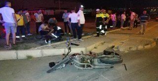 Kaza Yapınca Aracına Çarpan Motosikletteki Şahıslar Akrabası Çıktı
