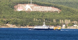 Rus Arama Kurtarma Gemisi Düşen Rus Uçağını Aramak İçin Çanakkale Boğazından Geçti