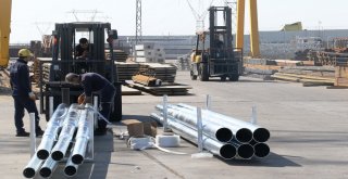 Filistinin Enerji Nakil Hattı Mina Galvanizden