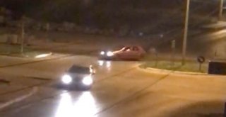 Gece Yarısı Drift Yapan Sürücüler Mahalleliyi Bıktırdı