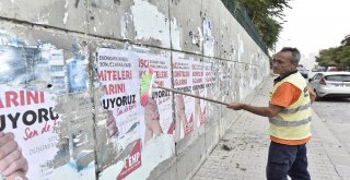 İzinsiz Afişlere Sıkı Denetim