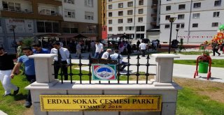 Erdal Sokak Çeşmesi Ve Parkı Hizmet Vermeye Başladı