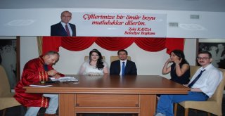 Salihlide 11 Çiftin Nikah Tarihi 08.08.2018 Oldu