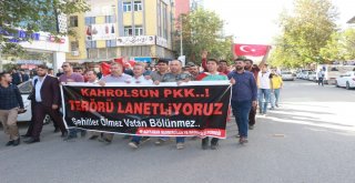Adıyamanda Teröre Tepki Yürüyüşü