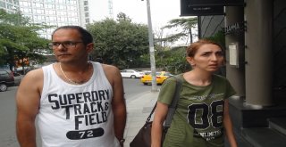 (Özel) Taksimin Göbeğinde İranlı Turistleri Gasp Eden Taksici Kaçtı