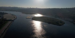 (Özel) Havadan Görüntülenen Haliç, Tabiat Parklarını Aratmadı