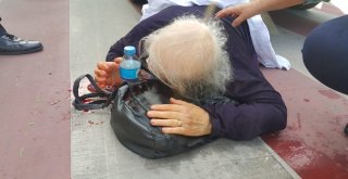 Yaya Geçidinde Minibüs Çarpan Dünürünü Bir An Olsun Yalnız Bırakmadı