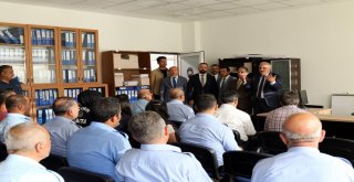 Vali Zorluoğlundan Zabıtaya Geçmiş Olsun Ziyareti